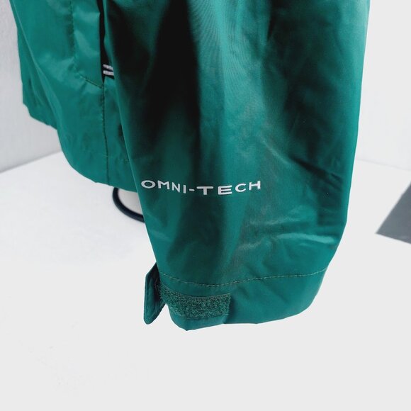 Columbia Men's Green Watertight Li Hooded Outdoor Rain Windbreaker Jacket Sz L - Picture 9 of 15